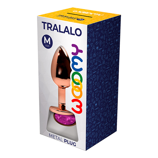 WOOOMY TRALALO ROSE GOLD METAL PLUG MAGENTA M image 4