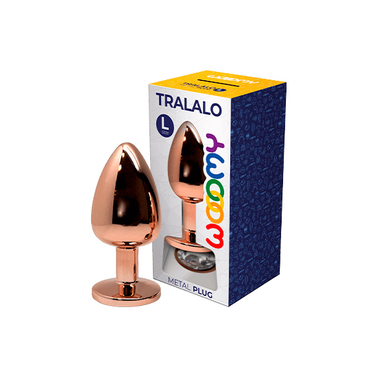 WOOOMY TRALALO ROSE GOLD METAL PLUG WHITE L image 0