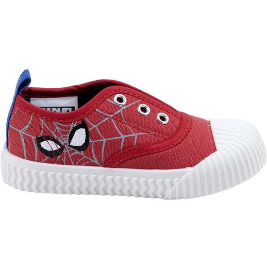 ZAPATILLA LONETA SUELA PVC ELÁSTICOS SPIDERMAN RED image 0