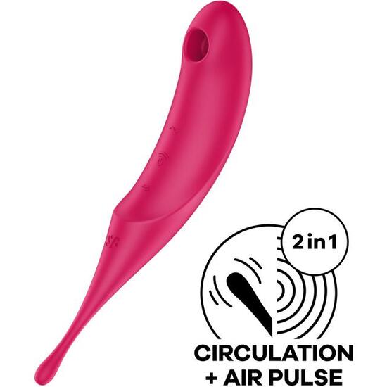 SATISFYER TWIRLING PRO - RED image 0