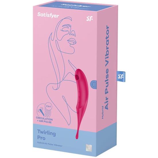 SATISFYER TWIRLING PRO - RED image 1