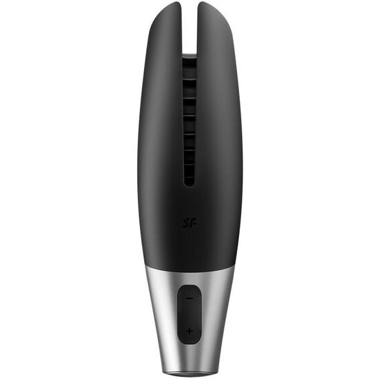 SATISFYER POWER MASTURBATOR - BLACK / SILVER image 8