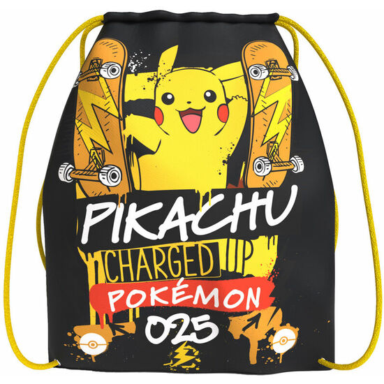 SACO PIKACHU POKEMON 43CM image 0