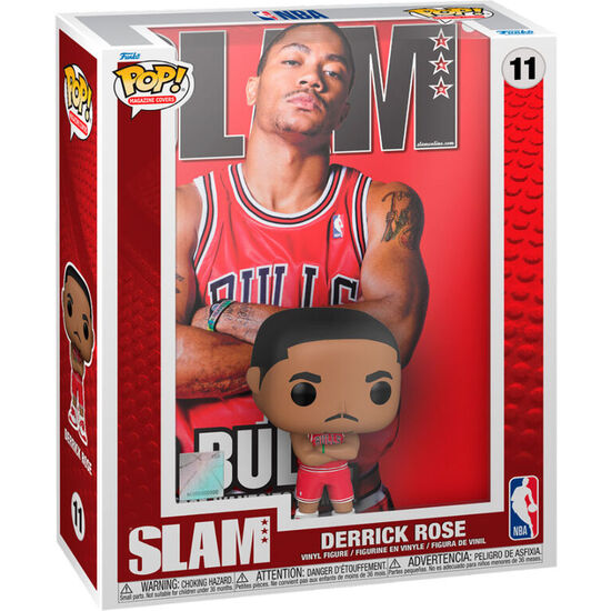 FIGURA POP COVER SLAM NBA DERRICK ROSE image 0