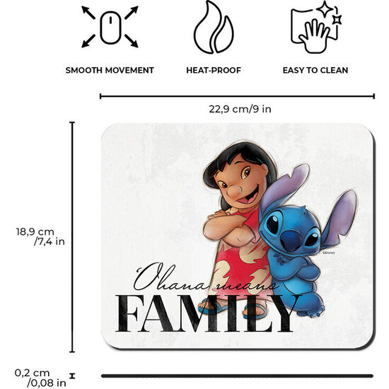 ALFOMBRILLA RATON LILO & STITCH 100TH ANNIVERSARY DISNEY image 1