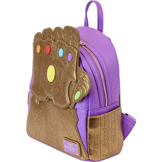 MOCHILA GUANTELETE THANOS MARVEL LOUNGEFLY 26CM image 0