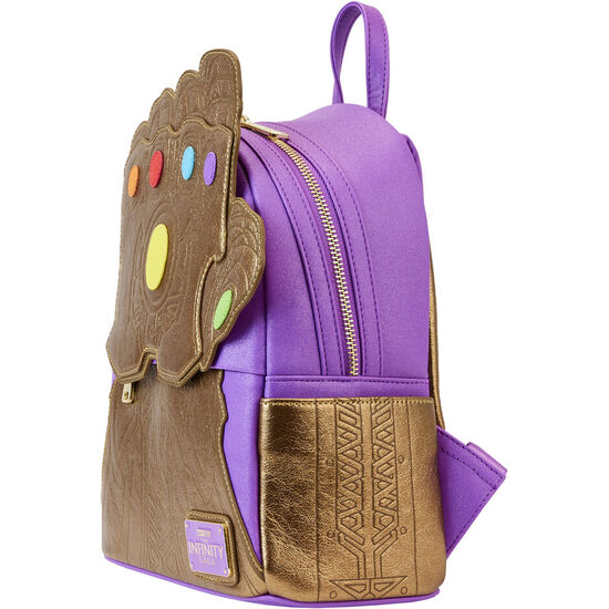 MOCHILA GUANTELETE THANOS MARVEL LOUNGEFLY 26CM image 3