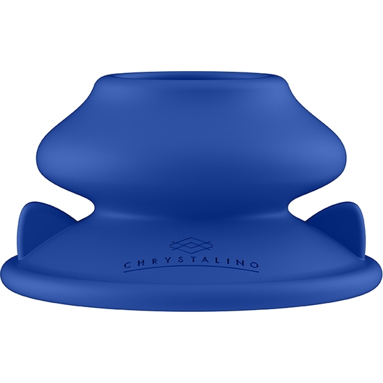 CHRYSTALINO - SILICONE SUCTION CUP - BLUE image 5