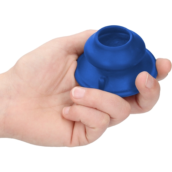 CHRYSTALINO - SILICONE SUCTION CUP - BLUE image 6