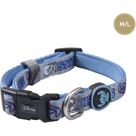 COLLAR PREMIUM PARA PERROS M/L STITCH DARK BLUE image 0