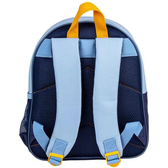 MOCHILA INFANTIL ESCOLAR APLICACIONES BLUEY image 1