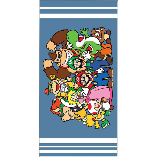 TOALLA SUPER MARIO BROS NINTENDO ALGODON image 0