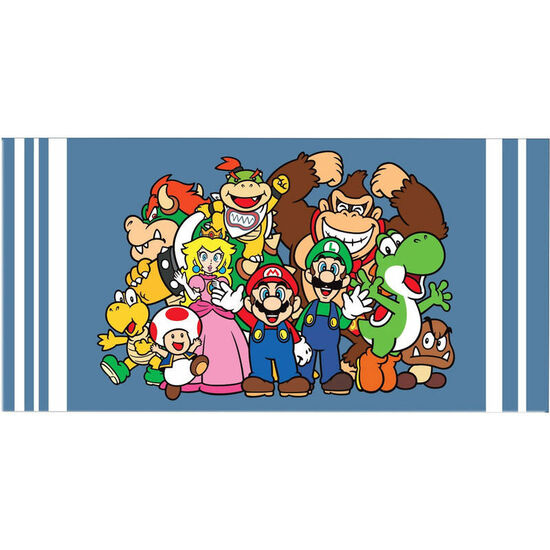 TOALLA SUPER MARIO BROS NINTENDO ALGODON image 1