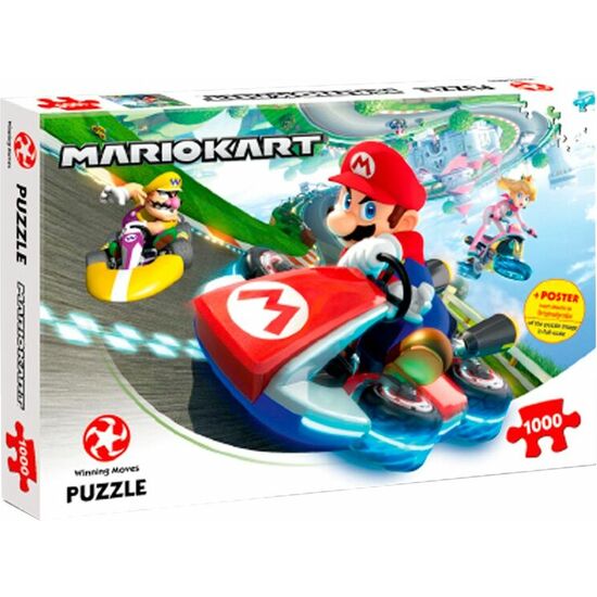 PUZZLE MARIO KART NINTENDO 1000PZS image 0