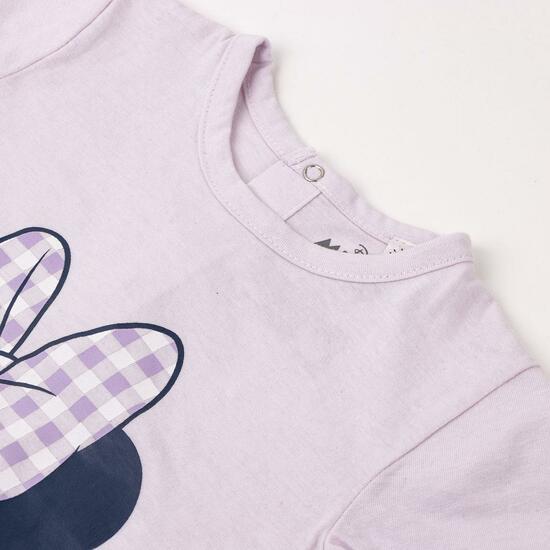 CAMISETA CORTA SINGLE JERSEY MINNIE PURPLE image 2