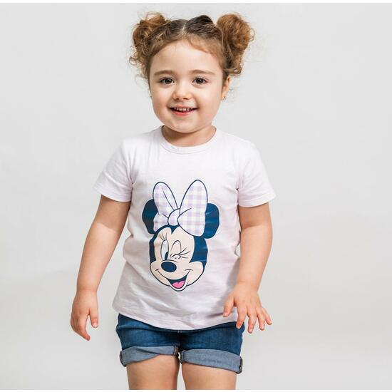 CAMISETA CORTA SINGLE JERSEY MINNIE PURPLE image 3