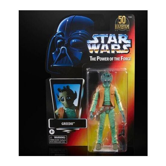FIGURA GREEDO THE POWER OF THE FORCE STAR WARS 15CM image 0