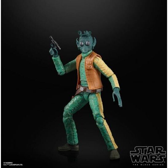 FIGURA GREEDO THE POWER OF THE FORCE STAR WARS 15CM image 1