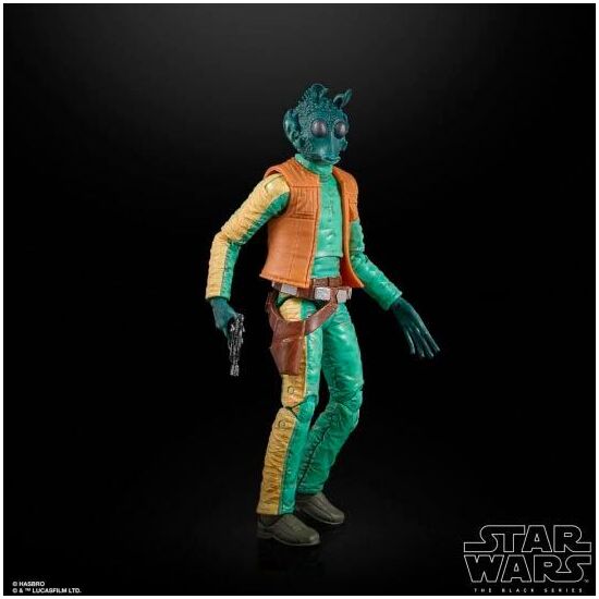 FIGURA GREEDO THE POWER OF THE FORCE STAR WARS 15CM image 3