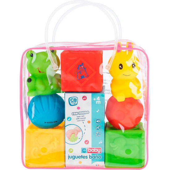 SET ANIMALES BAÑO SONIDO 8PZS image 1
