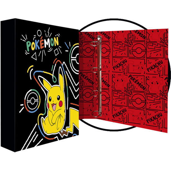 CARPETA A4 POKEMON ANILLAS image 0