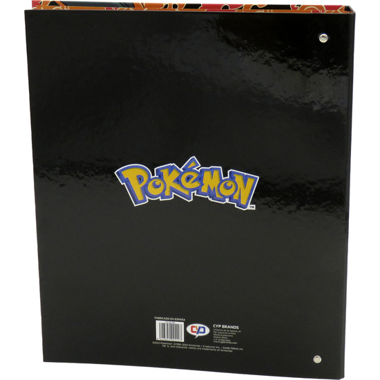 CARPETA A4 ANILLAS CHARMANDER EVOLUTION POKEMON image 1