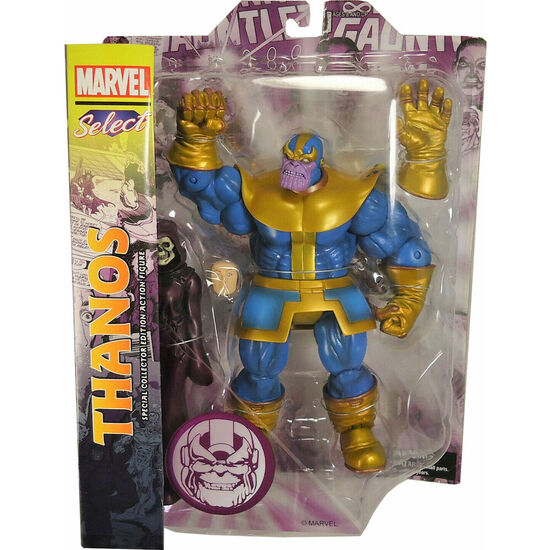 FIGURAS THANOS + MUERTE MARVEL SELECT image 1