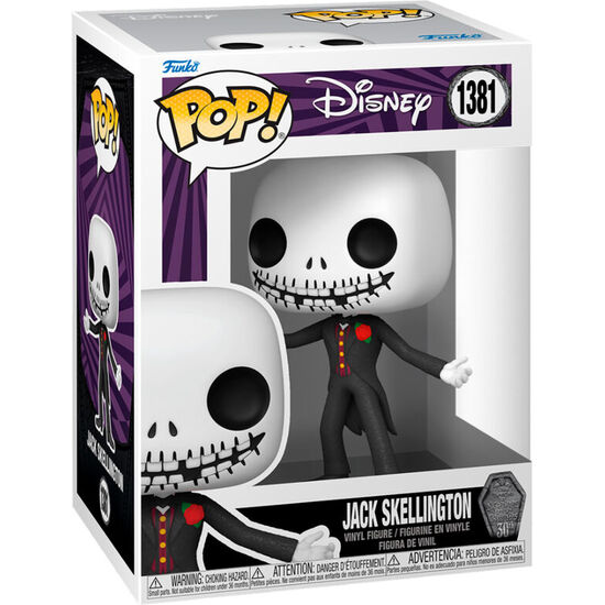 FIGURA POP DISNEY PESADILLA ANTES DE NAVIDAD 30TH ANNIVERSARY JACK SKELLINGTON image 1