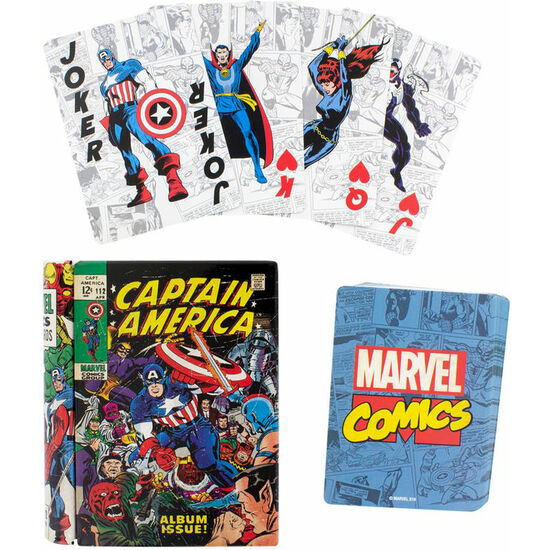 BARAJA CARTAS MARVEL image 1