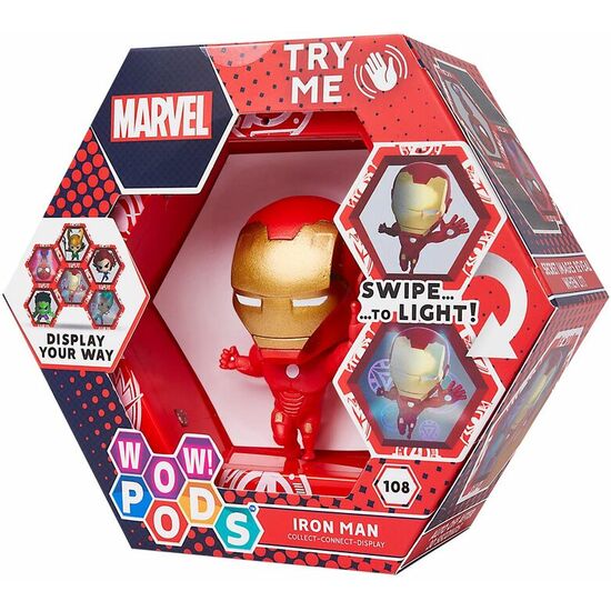 FIGURA LED WOW! POD IRON MAN MARVEL image 0