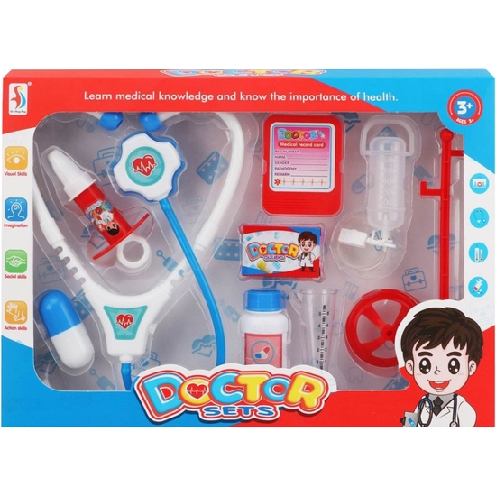 SET DOCTOR CON 10 ACCESORIOS. CAJA 35X4X25 CM image 0