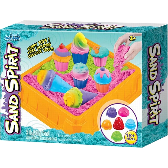 SET ARENA MÁGICA 900 GR CON BANDEJA Y ACCESORIOS. CAJA 39X28 image 0