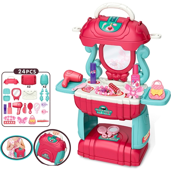 SET PELUQUERÍA MALETÍN CON 24 ACCESORIOS 35X15X41 image 2