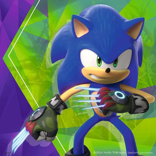 SONIC PUZZLE TRIPLE 3X49 PIEZAS image 2