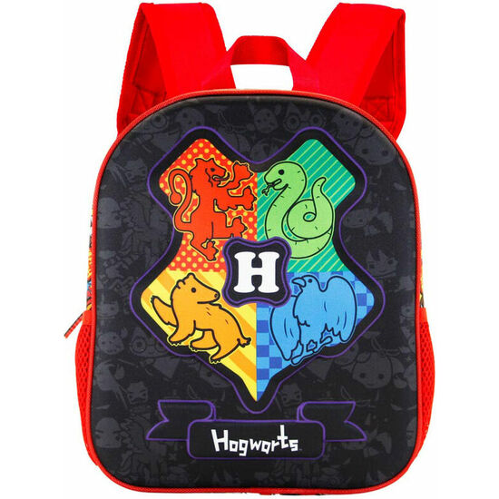 MOCHILA 3D HOGWARTS HARRY POTTER 31CM image 0