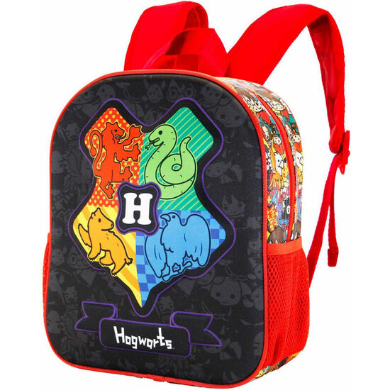 MOCHILA 3D HOGWARTS HARRY POTTER 31CM image 1