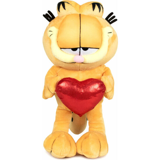 PELUCHE GARFIELD CORAZON 36CM image 0