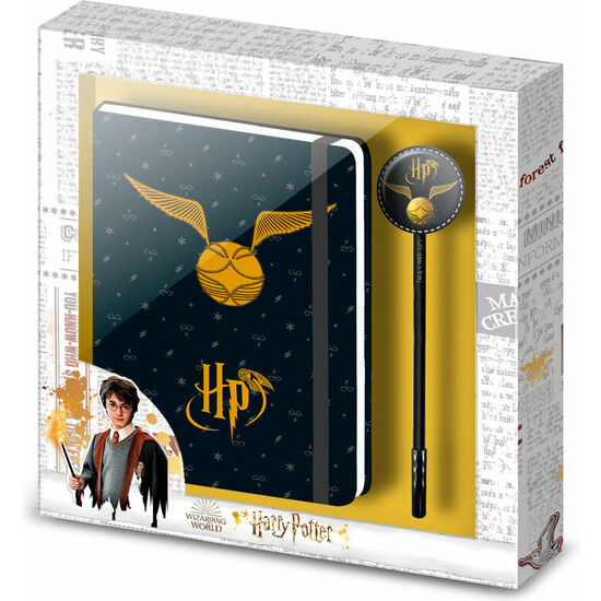 SET DIARIO + BOLIGRAFO WINGS HARRY POTTER image 0