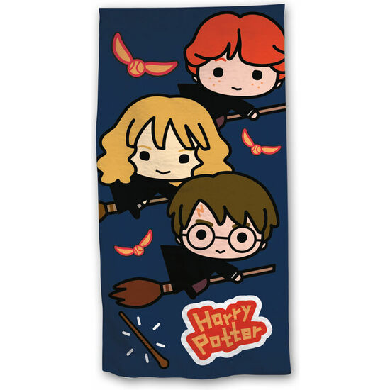 TOALLA CHIBI HARRY POTTER MICROFIBRA image 0