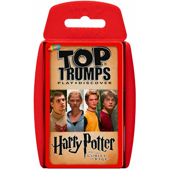 JUEGO CARTAS HARRY POTTER Y EL CALIZ DE FUEGO TOP TRUMPS ESPAÑOL image 0