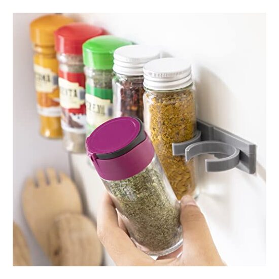 ORGANIZADOR DE ESPECIAS ADHESIVO Y DIVISIBLE JARLOCK X20 INNOVAGOODS image 1