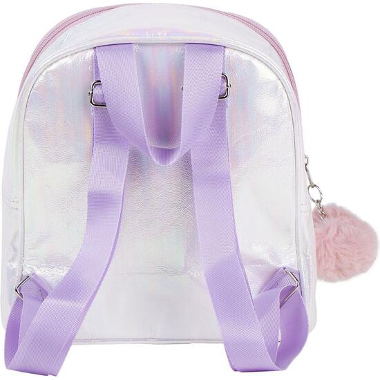 MOCHILA INFANTIL TIEMPO LIBRE BRILLANTE MINNIE PINK image 1