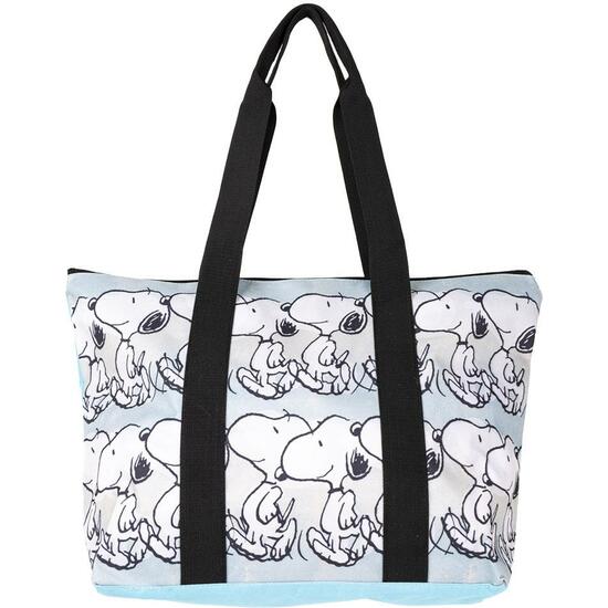 BOLSA PLAYA SNOOPY BLUE image 0