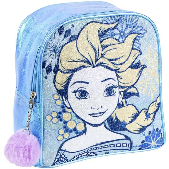 MOCHILA INFANTIL TIEMPO LIBRE BRILLANTE FROZEN BLUE image 0