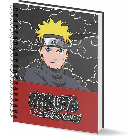 CUADERNO A4 CLOUDS NARUTO SHIPPUDEN image 0