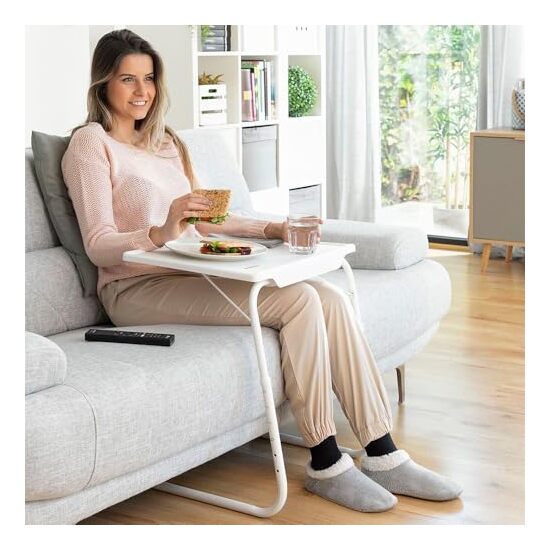 MESA PLEGABLE AUXILIAR MULTIPOSICIÓN FOLDY TABLE INNOVAGOODS image 1