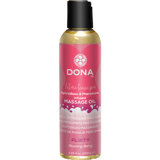 DONA MASSAGE OIL BLUSHING BERRY 120 ML image 0