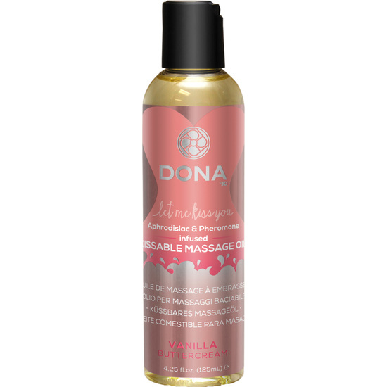 DONA MASSAGE OIL VANILLA 120 ML image 0