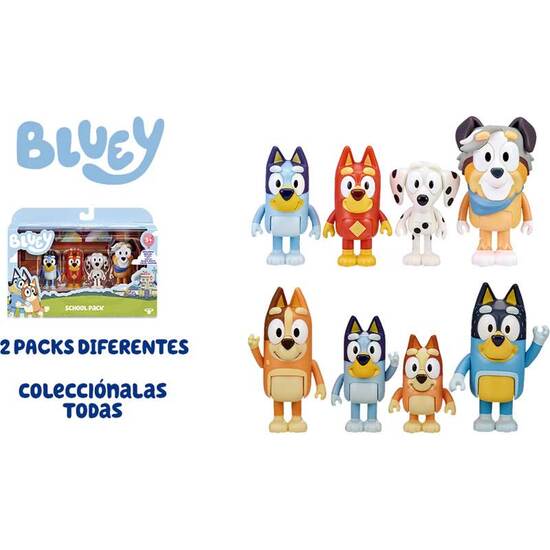 PACK 4 FIGURAS BLUEY S.2 image 0