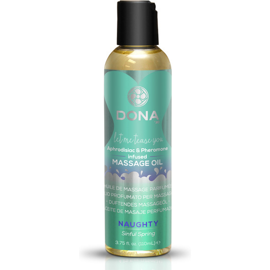 DONA MASSAGE OIL SINFUL 120 ML image 0